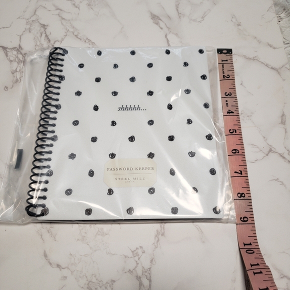 Steel Mill Password Keeper Notebook to save Passwords. - Picture 12 of 12